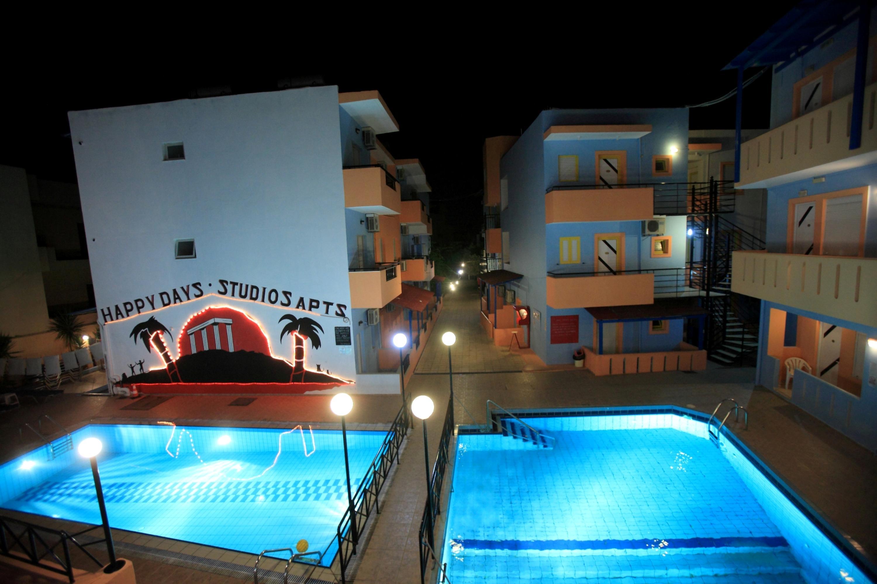 Aparthotel Happy Days Malia Exterior foto