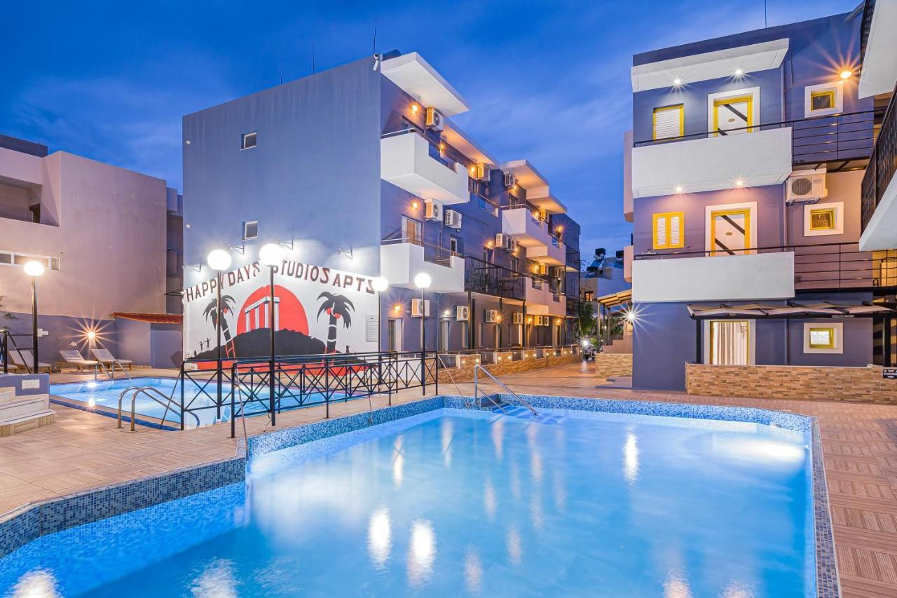 Aparthotel Happy Days Malia Exterior foto