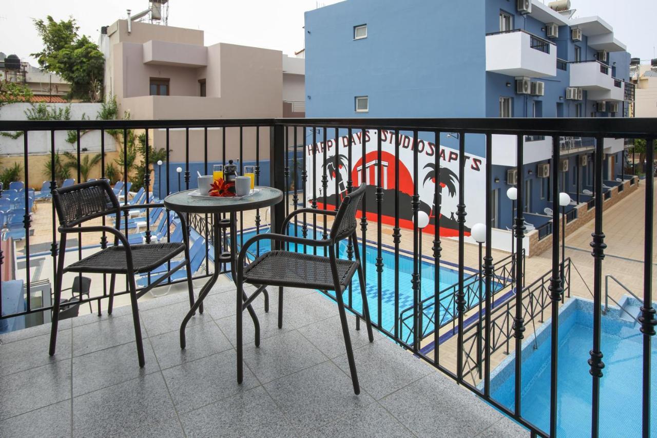 Aparthotel Happy Days Malia Exterior foto