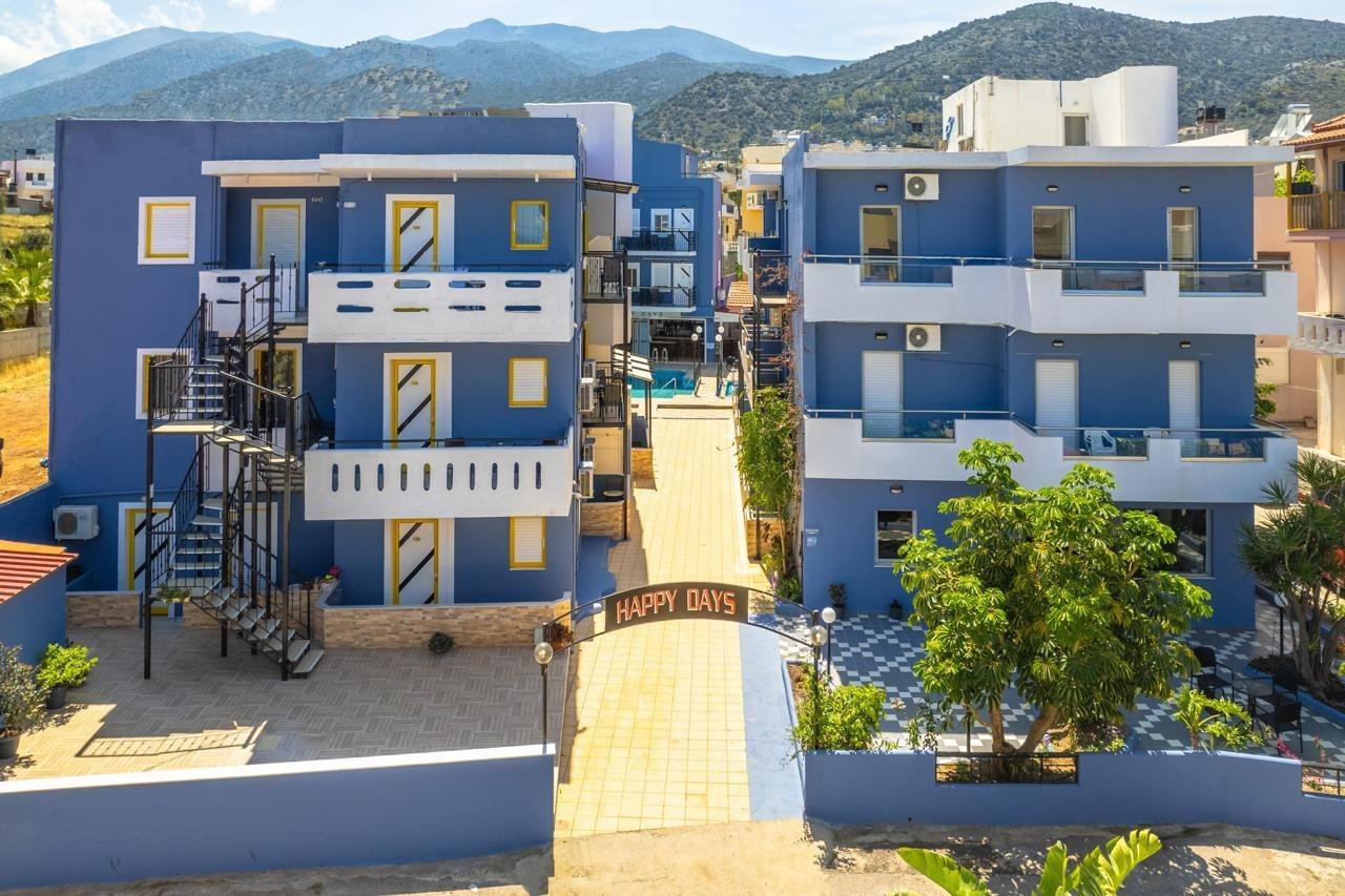 Aparthotel Happy Days Malia Exterior foto