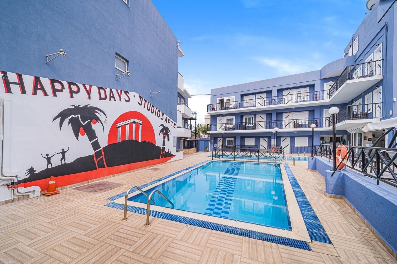Aparthotel Happy Days Malia Exterior foto